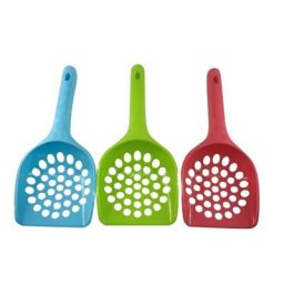 Outils de nettoyage pour animaux de compagnie pelle à litière pour chat pelle à grand trou creux