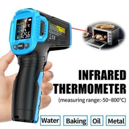 Aicevoos-Pistolet numérique infrarouge Therye.com compteur de température laser sans contact