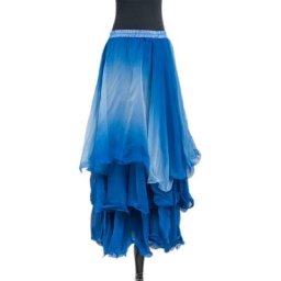Jupes de danse du ventre pour femmes costume de danse du ventre 3 couches jupe en ylène