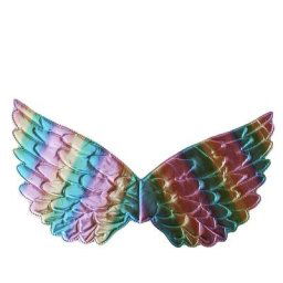 Ailes d'ange colorées dégradées pour filles accessoires de costume de princesse robe de fête