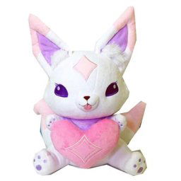 Ahri Little Cute Fox Anime Stuffed and Plush Cartoon Butter Panoramic Star Mascotte KATM 33cm