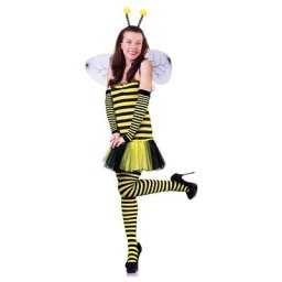 Ensemble d'accessoires de Costume d'abeille bandeau d'oreilles d'abeille lunettes de soleil jupe