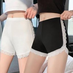 Pantalon de sécurité anti-ald Ice pour femme leggings à bord en dentelle short de sécurité taille