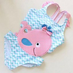 PUDCOCO – maillot de bain à poisson rouge pour filles ensemble une pièce vêtements de plage pour