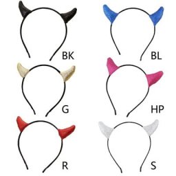 Bandeau de sauna à paillettes pour femme cerceau de cheveux oreilles de corne de cerf costume de