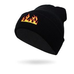 Bonnet en tricot pour femme accessoire de mode style Skullies collection printemps-hiver