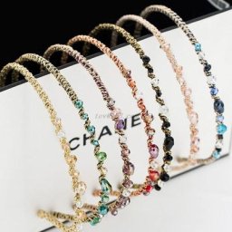 Serre-tête en strass pour femmes et filles Style coréen bijoux de cheveux ornement métallique de