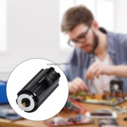 Support de piles Durable pour étui plastique et métal piles AAA pour lampe Led jouets lampe de