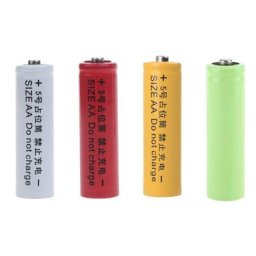 Fausse batterie AA installation factice pour shell 14500 LR6 AM3 taille AA support de batterie