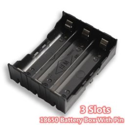 Boîte de Rangement de Batterie au Lithium ABS 18650 3x3.7V 18650 Étui de Support de Batterie DIY
