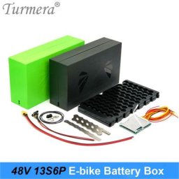 Turmera – boîtier pour batterie de vélo électrique 48V 30A Max. 50a Balance BMS NTC panneau de
