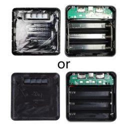 Boîtes de batterie externe 3x18650 bricolage chargeur rapide coques extérieures en plastique