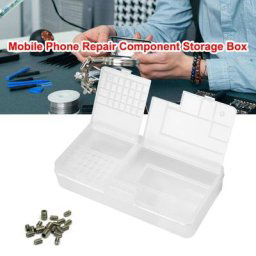 Boîte de rangement de composants de téléphone Portable multifonctionnel à Double couche boîte de