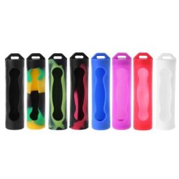 Boîte de stockage de batterie en Silicone boîte de protection antidérapante 18650