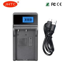 JHTC EN-EL9 EN EL9 EN-EL9a EN EL9a EL9a LCD USB Caméra Chargeur De Batterie Pour Nikon EN-EL9a D40