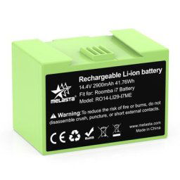 Melasta-Batterie lithium-ion de remplacement 14.4V 2900mAh pour iRobot Roomba série e et i i7