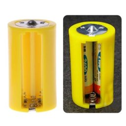 Support de batterie AA à D 4 pièces 3 tailles convertisseur adaptateur commutateur boîte en