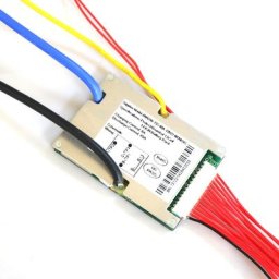 Batterie au lithium BMS avec interrupteur marche/arrêt cellule 3.7V 13S 48V 40A capteur de