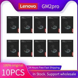 Lenovo-Casque Bluetooth sans fil GM2 Pro faible latence appels HD mode touristes casque de jeu