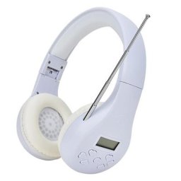 2021 HRD-600 Sans Fil sauna téléphone Pliable LCD Affichage 3.5mm Portable Pratique FM Casque avec