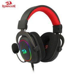 Redragon – casque de jeu filaire H510 RGB Zeus X avec éclairage 7.1 son Surround