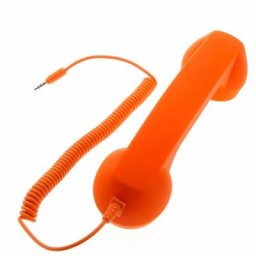 Récepteur téléphonique pour téléphone portable 3.5mm combiné de téléphone anti-rayonnement
