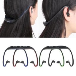 BS19C Bluetooth-compatible Headset Sports Music Headphone TF Slot FM Radio E1YA