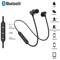 Écouteurs magnétiques Bluetooth V4.1 stéréo oreillettes de sport étanches sans fil