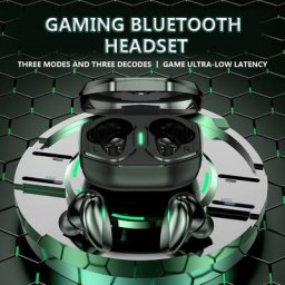 TWS-Écouteurs de jeu sans fil Bluetooth 5.2 musique intra-auriculaires stéréo mains libres