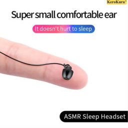 ASMR-Écouteurs de sommeil à suppression de bruit écouteurs de sommeil casque en silicone souple