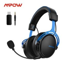 Casque de jeu sans fil avec Microphpne PS4 ensembles de sauna filaires son surround de pilote