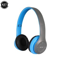 Écouteurs sans fil Bluetooth 5.0 oreillettes pliables basses avec carte mémoire TF pour iPhone