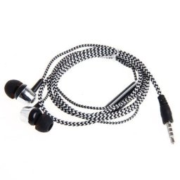 Écouteurs intra-auriculaires tressés 3.5mm casque avec micro pour téléphone nouveau