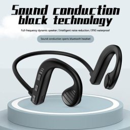 Casque à conduction Sophia sans fil Bluetooth avec micro écouteurs à crochet d'oreille étanches