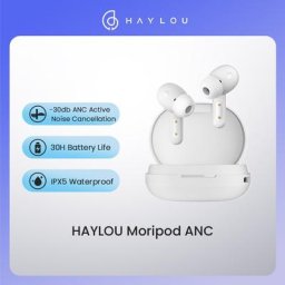HAYLOU-Écouteurs MoriPods ANC TWS Bluetooth 5.2 Sans Fil Oreillettes de Sauna Étanches pour le
