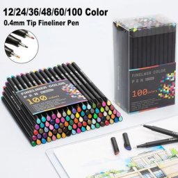Ensemble de Stylos Professionnels à Micro Pointe Fineliner pour Dessin Peinture Croquis Marqueur