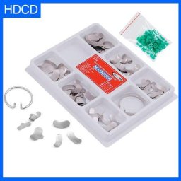 Kit complet de matrice dentaire avec pince à ressort en métal profilé pour le remplacement des