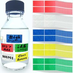 Étiquettes de laboratoire 40x20mm rouge vert bleu blanc jaune résistance à haute température