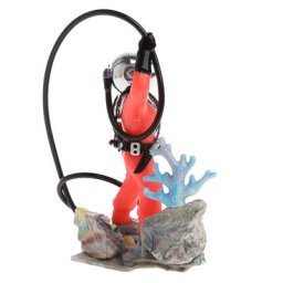 Décor d'aquarium nouvelle collection 2019 figurine de chasse au trésor Action poisson de