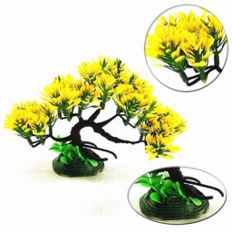 Plantes Artificielles Arbre Précieux Poisson Fausse Fleur Arbres Enrichis Vase à Fleurs
