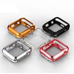 Couvercle mince pour Apple Watch protecteur d'écran en TPU transparent souple pour Apple Watch