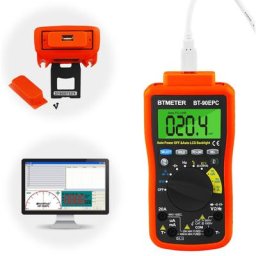 Multimètre numérique BT-90EPC à plage automatique 4000 points testeur de tension AC/DC pour la