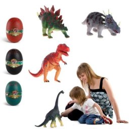 Œufs de dinosaure colorés à couver boules de dinosaure en croissance ajouter de l'eau drôle
