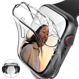 Protecteur d'écran pour boîtier Apple Watch 45mm 41mm 44MM 40MM 42mm 38MM couverture complète