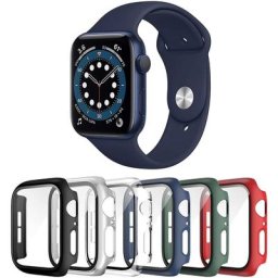 Verre et Couvercle pour Apple Watch 8 Protecteur d'Écran Étanche 45mm 41mm 44mm 40mm 42mm