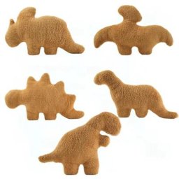 Oreiller de pépites jetable de dinosaure doux thème de dinosaure cadeaux d'anniversaire