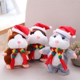 Jouet en peluche Hamster pour enfants modèles d'anime faire attention roi souris animal de