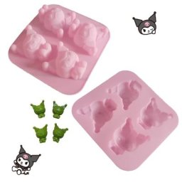 Moule à glaçons en silicone Sanrios Kuromi Cartoon moule à cocktail outil de bricolage Kawaii