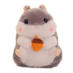 Poupées en peluche hamster snack pour enfants jouets de simulation hamster joli cadeau