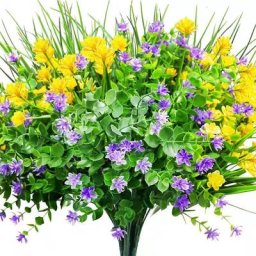 Fleurs artificielles anti-perruque pour l'extérieur simulation de plante pour fête mariage salon
